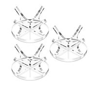 HINAYOSAN Scratch-Resistant Acrylic Showcase Rack For BaseBALLs Golfs Tennis Collections Secure Storage Stable Acrylic Sports Stand