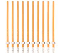 HINAYOSAN Sensory Wooden Pencil With Rotating Nut Stress Relief Focus Tool For Classroom Quiet Writing Aid For Kids & Adults Wooden Threaded Pencil