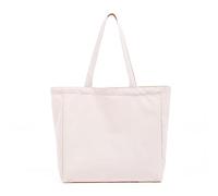 HINAYOSAN Shopper Tote Bag Shopping Bag Large Capacity Handbag White/Black/Beige/Purple/Rose Red/Green/Blue/Original Color Minimalist