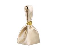 HINAYOSAN Stylish Banquet Handbag Metallic Zipper Detailing Premium Polyester Evening Bag Prom Wear Companion Unique Zipper Evening Purse