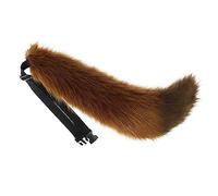HINAYOSAN Tail Funny Halloween Faux Adjustable Furry Costume For Kid Children Or Adults Party Cosplay Faux Belt Cosplay Plush Adjustable Artificial Furry Tails For Adults