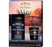 Hinch Distillery Double Wood Premium Whiskey | Blended Irish Whisky | 43% Vol | 70cl | Enjoy Neat Or In Cocktails | Irish Whiskey Made Using Whiskeys Matured At Least 5Years | With Gift Box