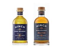 Hinch Small Batch & Peated Small Batch Collection | Irish Whiskey Duo | Smooth & Lightly Peated Styles