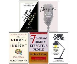 Hinch Yourself Happy,7 Habits of Highly Effective People, Good Strategy 5 Books