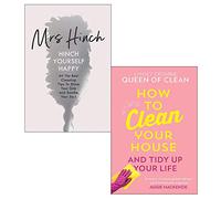 Hinch Yourself Happy, How To Clean Your House 2 Books Collection Set