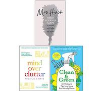 Hinch Yourself Happy, Mind Over Clutter, Clean & Green 3 Books Collection Set