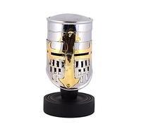 Hind Handicrafts Mini Knight Templar Crusader Helmet - Medieval Spartan Viking Armor - Handcrafted Metal Warrior Helmet Desk Decor Gift