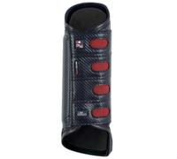 Hind leg gaiters for horses Premier Equine Carbon Tech Air Cooled