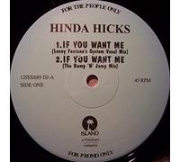 Hinda Hicks - If You Want Me [Vinyl Single 12'']