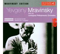 Hindemith: Die Harmonie der Welt / Honegger: Symphony No. 3 Liturgique (Mravinsky Edition, Vol. 6)