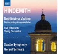 HINDEMITH: NOBILISSIMA VISIONE & FIVE PIECES FOR STR ORCH - CD