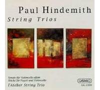 Hindemith, P. - Trio Str 1/2/Sonata Vc/&
