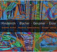 Hindemith Quintett/Liebreich/Münchener Kammerorchester - Hindemith/Blacher/Genzmer/Eisler: Works for Wind Instruments
