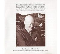 Hindemith - Sonata Cello 3/Works Cello/Piano