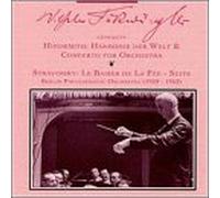 Hindemith/Stravinsky: Concerto for Orchestra