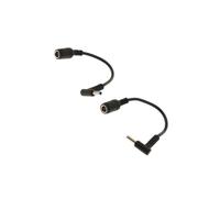 hindraem 2 Pieces 4x0mm Female to 5x0mm Male Right Angle Plug Power Adapter Efficient and Compact Replacement Stream