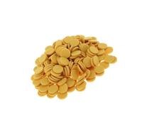 hindraem 200Pcs 21mm Aromatherapy Essential Oil Diffuser Locket Refill Pads Delicate and Aromatic Round Vent, yellow, 200 pcs