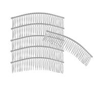 hindraem Chic Hair Combs And Clips Set For DIY Crafts Featuring Vintage Metal And Secure Grip DIY Many Hair Pieces Jewelry Making Findings Women Accessories