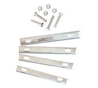 hindraem Easy To Install Rear Bike Basket Accessories Featuring Strong Fixed Gaskets And Secure Screws Making Versatile Choice For All Cyclists.Whether Have, 4 pcs Fixed Gaskets