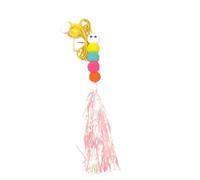 hindraem Hanging Cat Toys Adjustable Rope For Various Heights Bell Sound Attracts Cat S Attention For Non-stop Playtime Plush, type+2