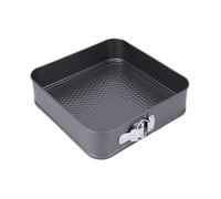 hindraem Heart Shaped Cake Tin Bake Faster with Premium Carbon Steel Heat Distribution and Non Stick for Results Heart Shaped Baking Tin Shape Cake Tins for Baking, Black, 24 * 24 * 6.5CM