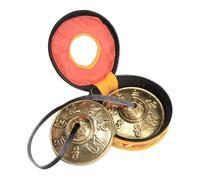 hindraem Meditative Soundscape Chime Bells Tibetan Tingsha,Style A