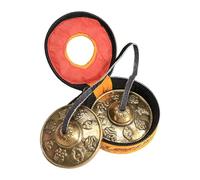 hindraem Meditative Soundscape Chime Bells Tibetan Tingsha,Style B