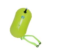 hindraem Portable Inflatable Swim Buoy Tow Float Convenient Device for Water Sport, Yellow