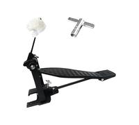 hindraem Professional Drum Pedal Replacement Parts Key To Unlocking Potential For Drummers Seeking Equipment Strong Portable Single Foot Kick Single Chain Kick, Black, 26x15x10cm