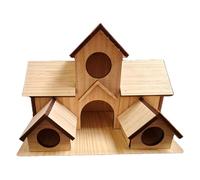 hindraem Solid Wood Bird Nest Decoration Attract Cute Birds Making Decoration For Gardens Or Homes. Add More Color To Yard, type+2