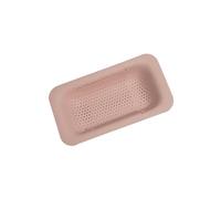 hindraem Versatile Expandable Kitchen Sink Strainer Basket with Plastic Colander
