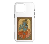 Hindu Artwork Krishna Flute Hinduism Case for iPhone 16 Pro Max
