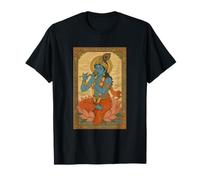 Hindu Artwork Krishna Flute Hinduism T-Shirt