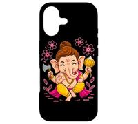 Hindu Ganesha Puja Elephant God India Meditation Yoga Murti Case for iPhone 17