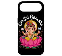 Hindu Ganesha Puja Elephant God India Meditation Yoga Murti Case for iPhone Air