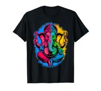 Hindu Ganesha Puja Elephant God India Meditation Yoga Murti T-Shirt