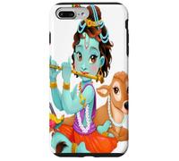 Hindu god Lord Shri Krishna with a Cow and a Bird Case for iPhone 7 Plus/8 Plus