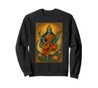 Hindu Goddess Saraswati Sweatshirt