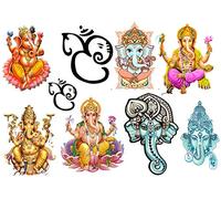 Hindu Gods Collection (# Ganesh Temporary Tattoos #)