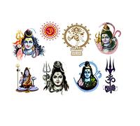 Hindu Gods Collection (Shiva Temporary Tattoos)