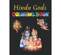 Hindu Gods Coloring Book: Hindu Gods Jumbo Coloring & Activity Book. Fantastic 48 Unique coloring Design Great Stress Relief Coloring Books for Adults.