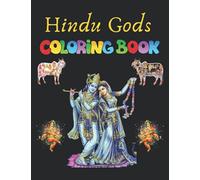 Hindu Gods Coloring Book: Hindu Gods Jumbo Coloring & Activity Book. Fantastic 48 Unique coloring Design Great Stress Relief Coloring Books for Adults.