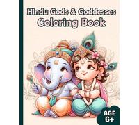 Hindu Gods & Goddesses Coloring Book: Indian Hindu Gods Coloring Book for kids