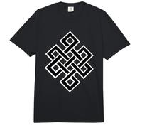 Hinduism Buddhism Tibetan Endless Eternal Knot Celtic Symbol Comfort Colors Adult Heavyweight T-Shirt