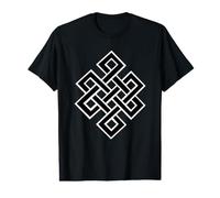 Hinduism Buddhism Tibetan Endless Eternal Knot Celtic Symbol Value Graphic T-Shirt