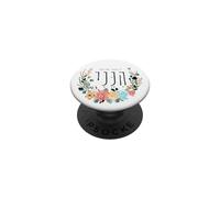 Hineni Hebrew Here I Am Isaiah 6:8 Send Me Floral Watercolor PopSockets Adhesive PopGrip