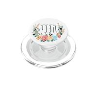 Hineni Hebrew Here I Am Isaiah 6:8 Send Me Floral Watercolor PopSockets PopGrip for MagSafe