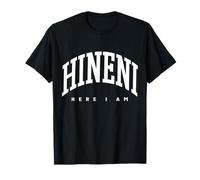 Hineni - Here I Am - Baruch Hashem in Hebrew T-Shirt