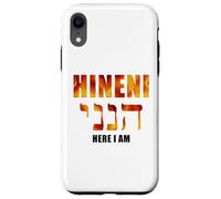 HINENI Here I Am - Hebrew Christian Faith Biblical Case for iPhone XR