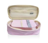 HINFHI 1 Piece Canvas Pencil Case, Simple and Large Capacity, Convenient and Multi-Function Storage Bag, Student Creative Pencil Bag, School Office Storage Accessories.